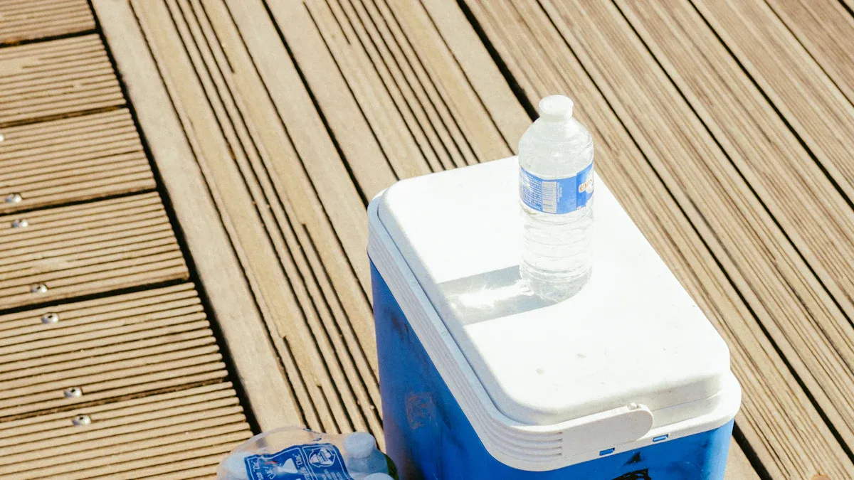Strategic Placement of Ice Packs for Coolers