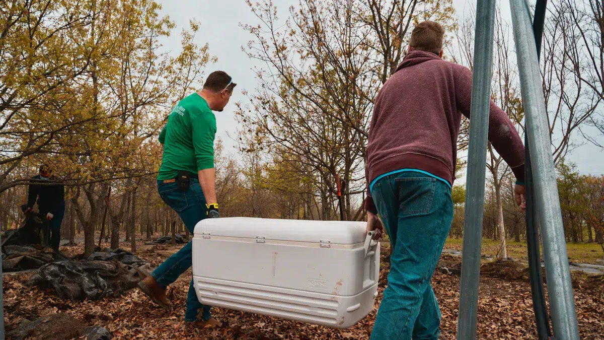 How We Tested Huge Cooler Boxes