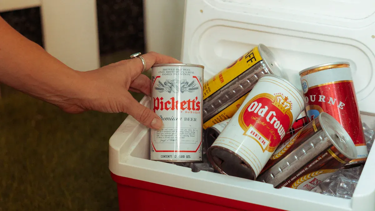 How big is a 12L cooler box?